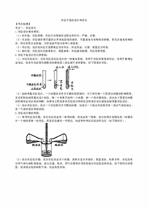 实验设计方案格式[实验方案设计怎么写]