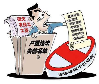 怎么查失信人员名单(怎么查看失信人员名单欠多少钱)