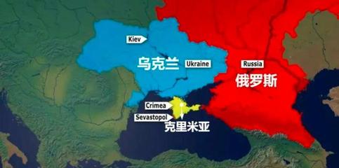 乌克兰俄罗斯地图(俄罗斯地图)