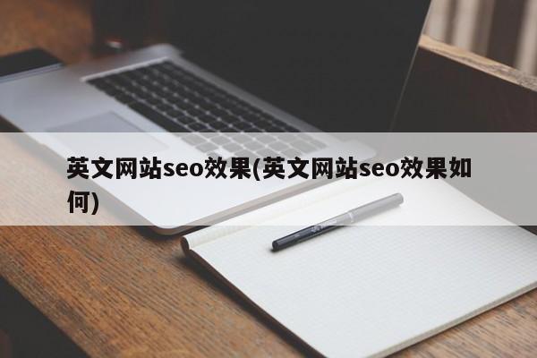 英文网站seo效果(英文网站seo效果如何)